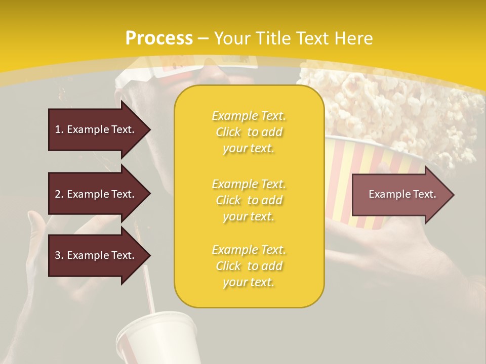 Open Sitting Looking PowerPoint Template
