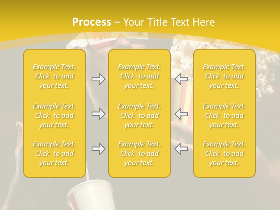 Open Sitting Looking PowerPoint Template