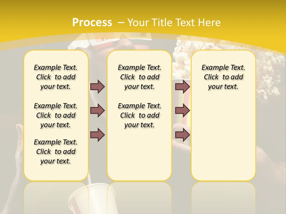 Open Sitting Looking PowerPoint Template