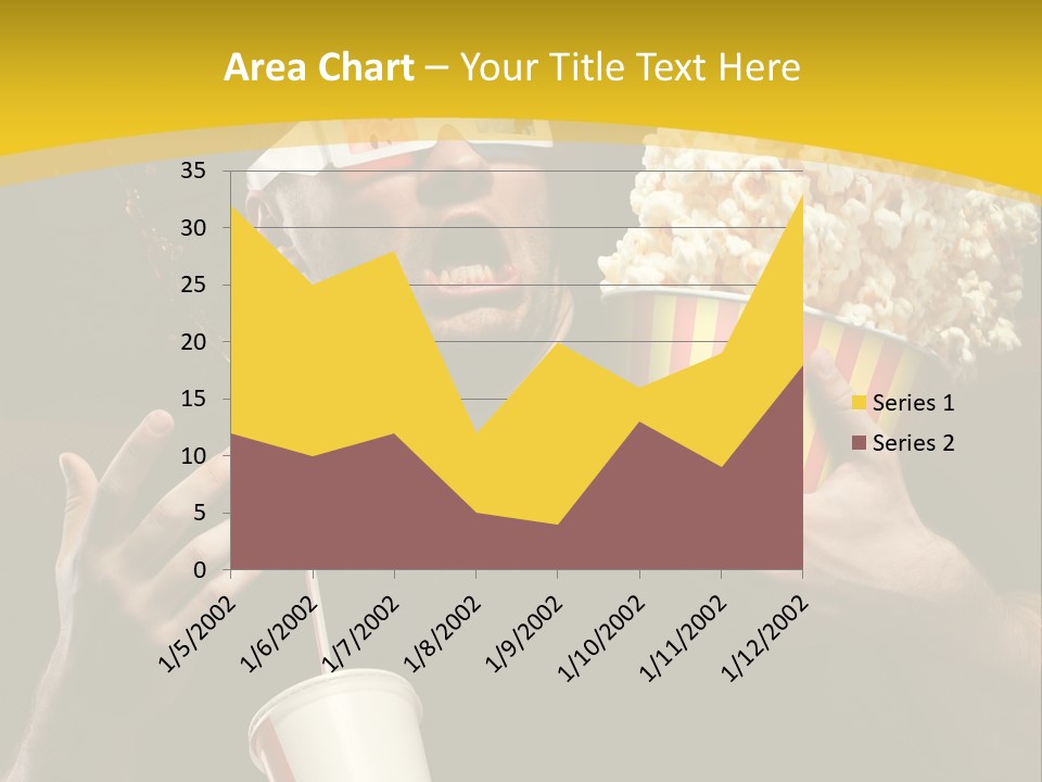 Open Sitting Looking PowerPoint Template