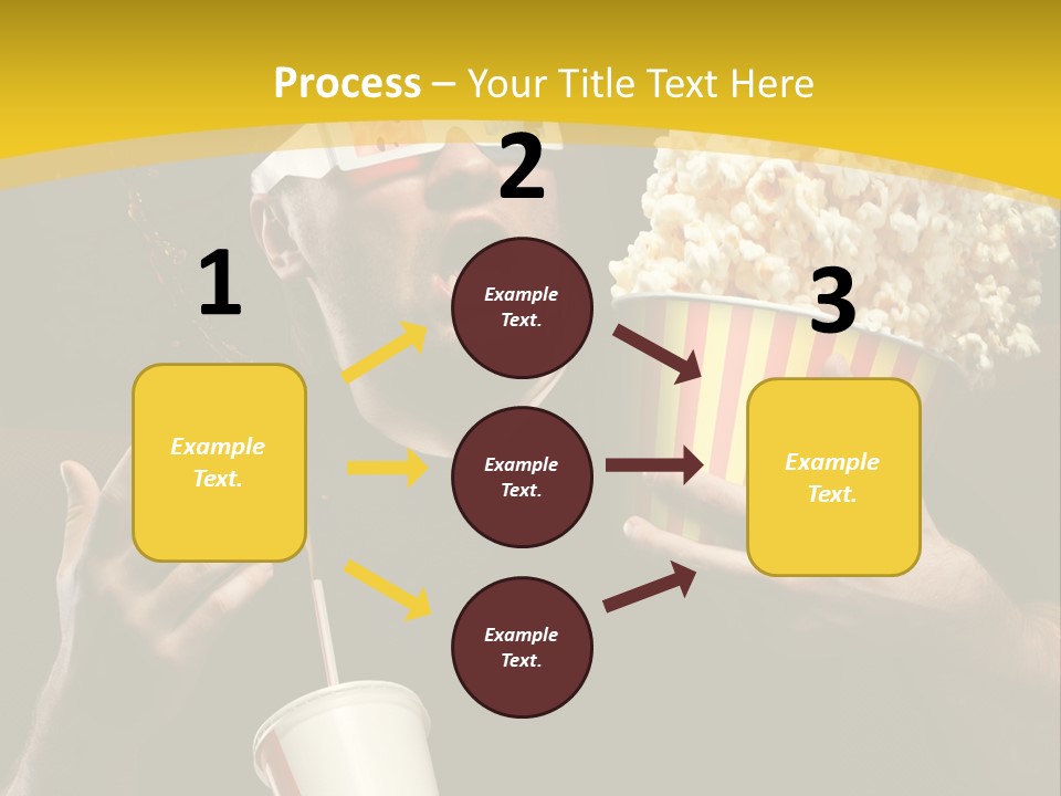 Open Sitting Looking PowerPoint Template