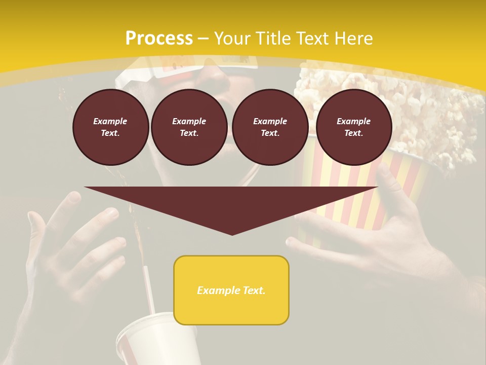 Open Sitting Looking PowerPoint Template
