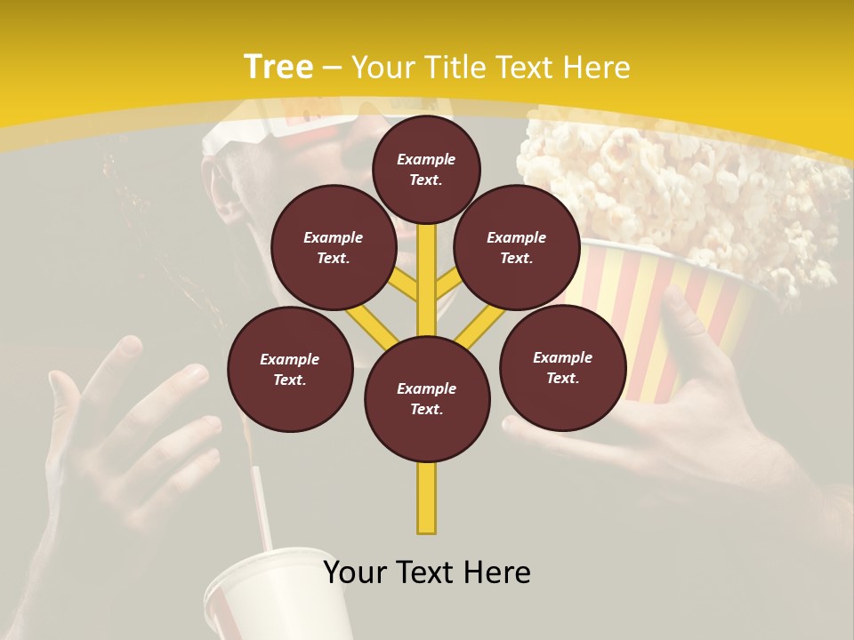 Open Sitting Looking PowerPoint Template