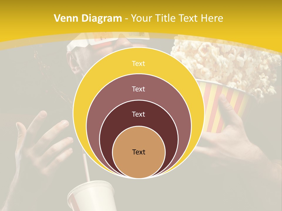 Open Sitting Looking PowerPoint Template