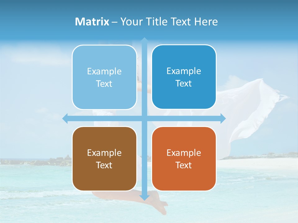 One Smile White PowerPoint Template