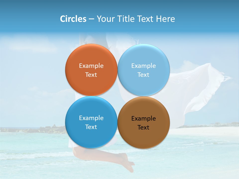 One Smile White PowerPoint Template