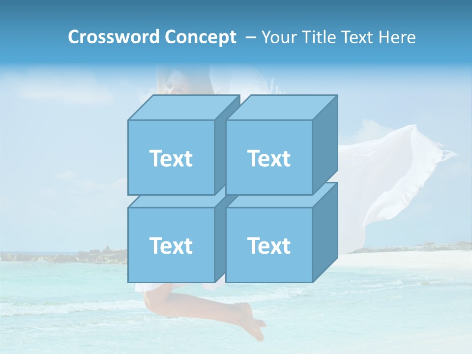 One Smile White PowerPoint Template