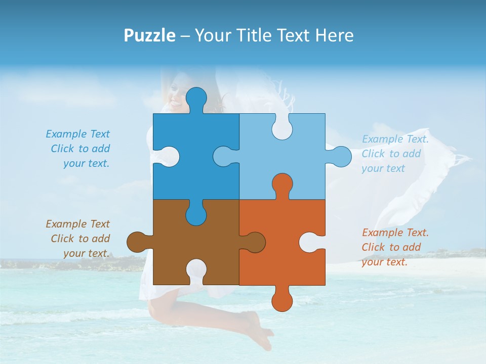 One Smile White PowerPoint Template