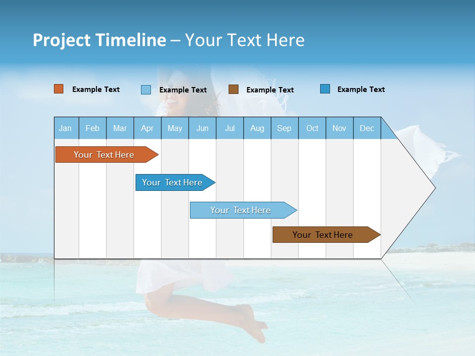 One Smile White PowerPoint Template
