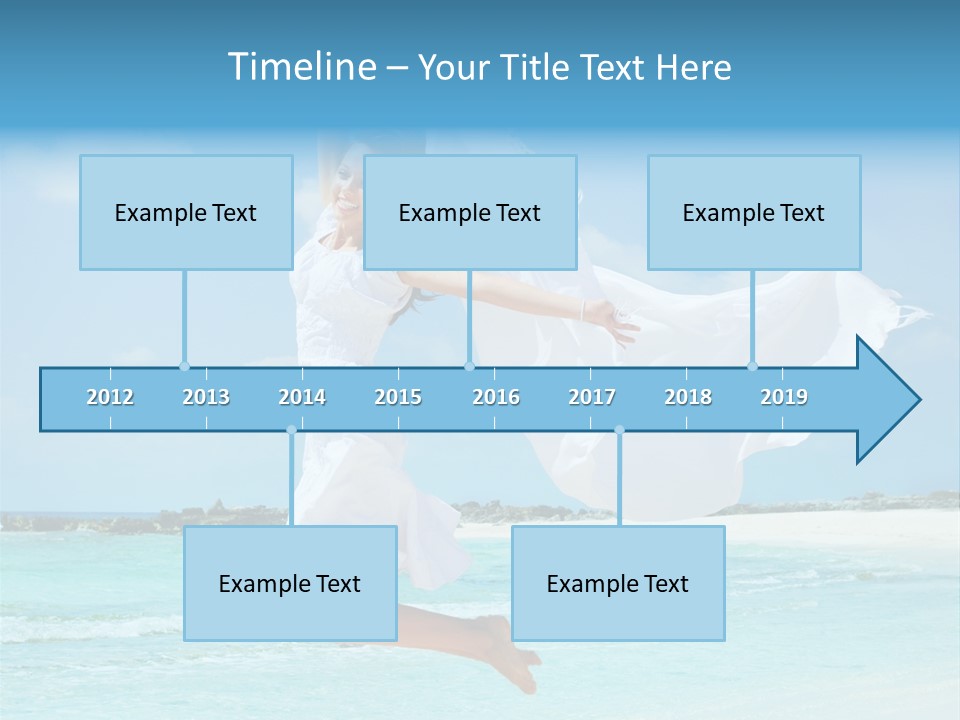 One Smile White PowerPoint Template