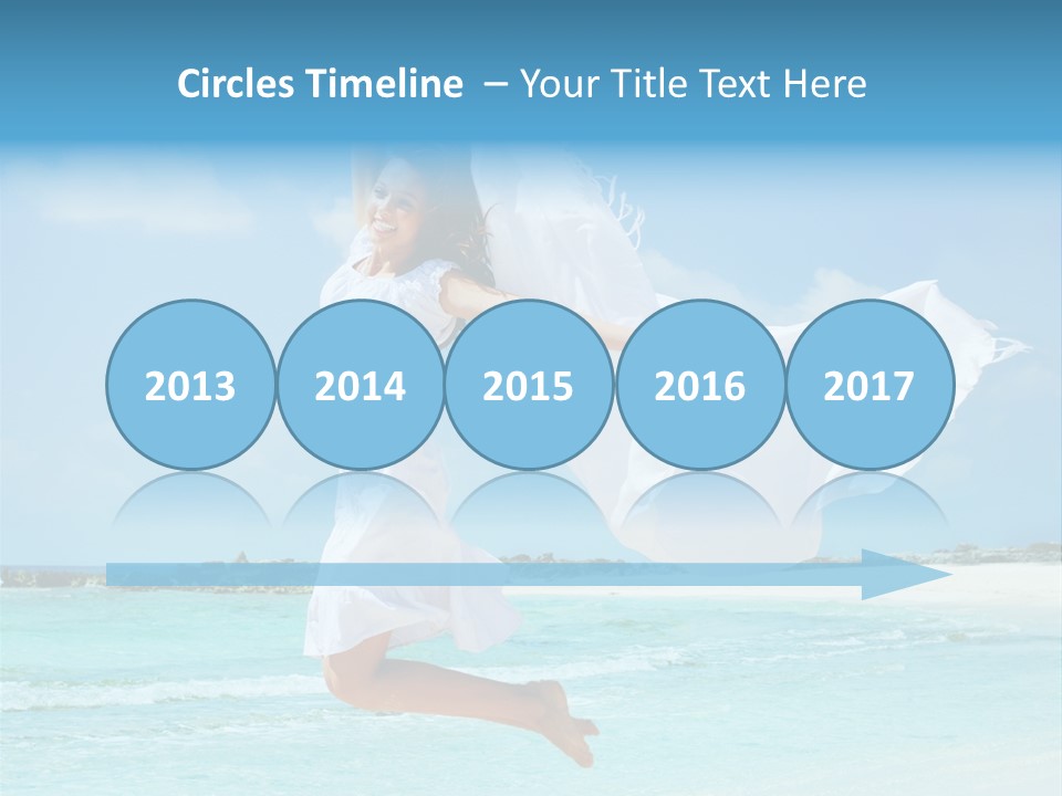 One Smile White PowerPoint Template