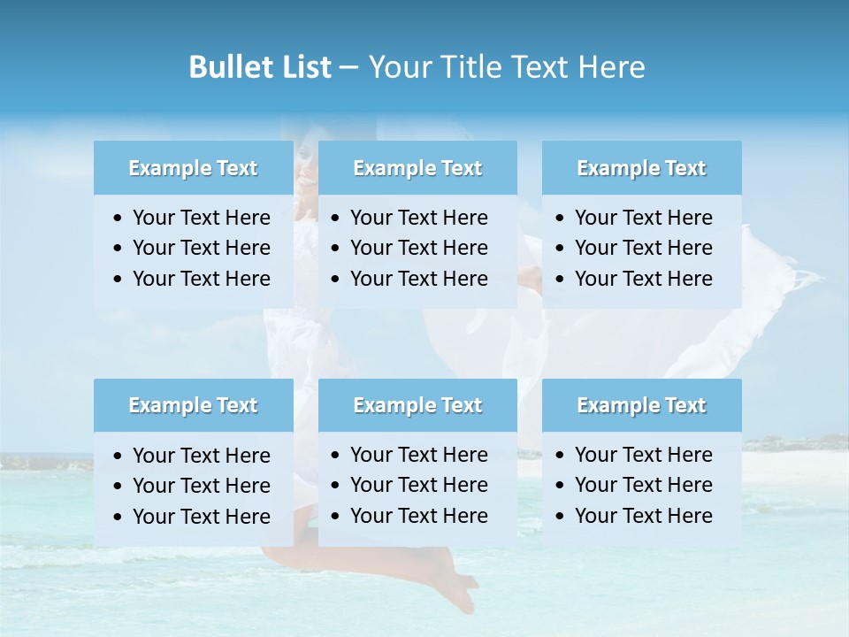 One Smile White PowerPoint Template