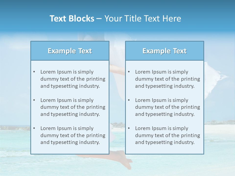 One Smile White PowerPoint Template