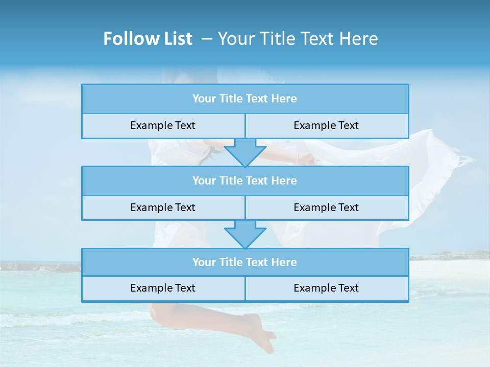 One Smile White PowerPoint Template