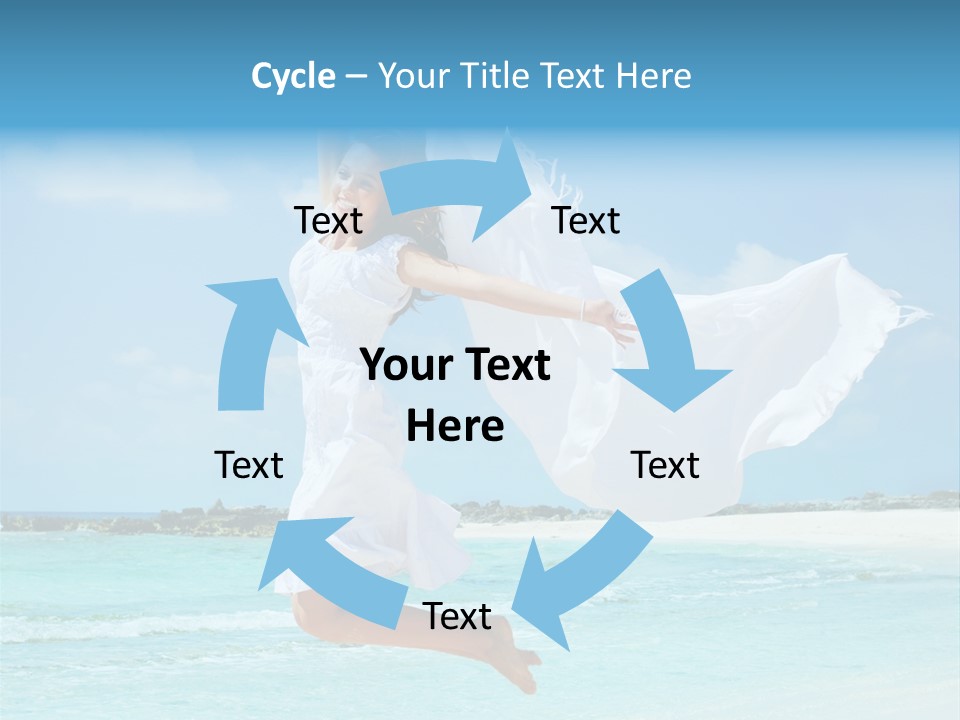 One Smile White PowerPoint Template