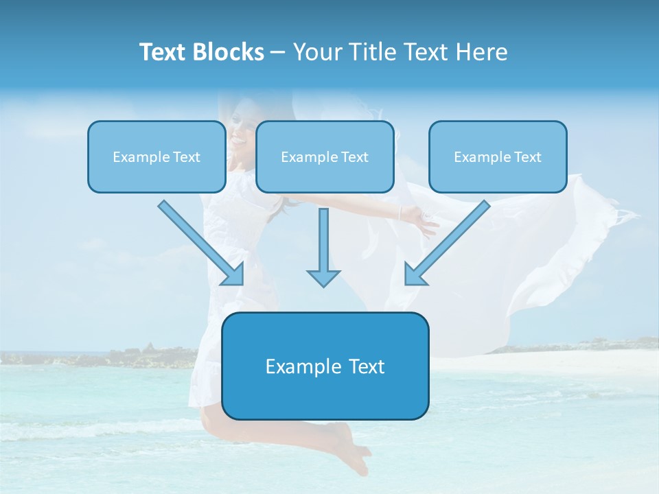 One Smile White PowerPoint Template
