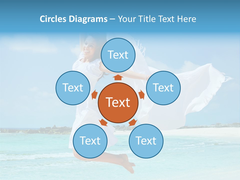 One Smile White PowerPoint Template