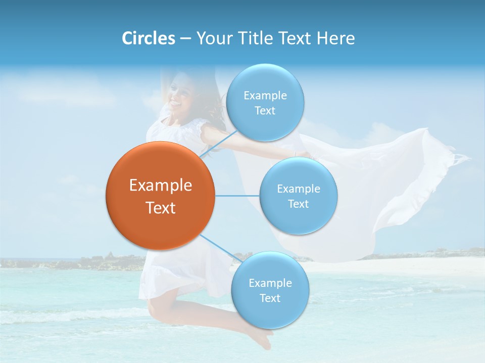 One Smile White PowerPoint Template