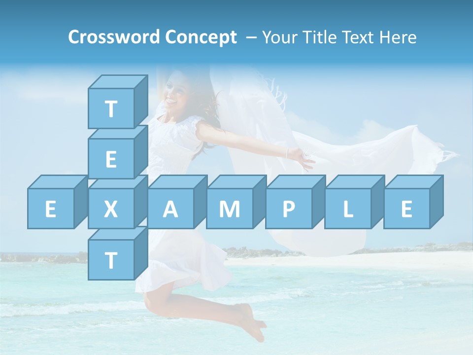 One Smile White PowerPoint Template