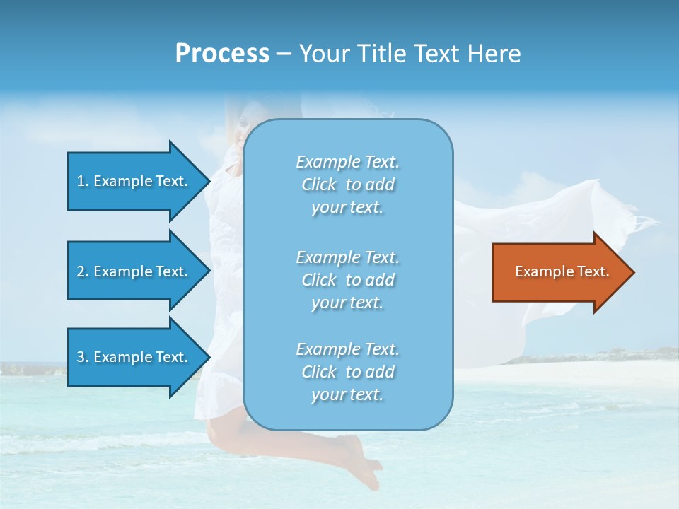 One Smile White PowerPoint Template