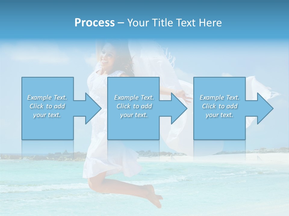 One Smile White PowerPoint Template