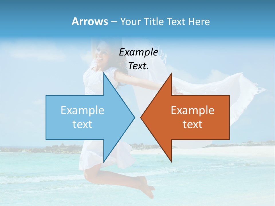 One Smile White PowerPoint Template