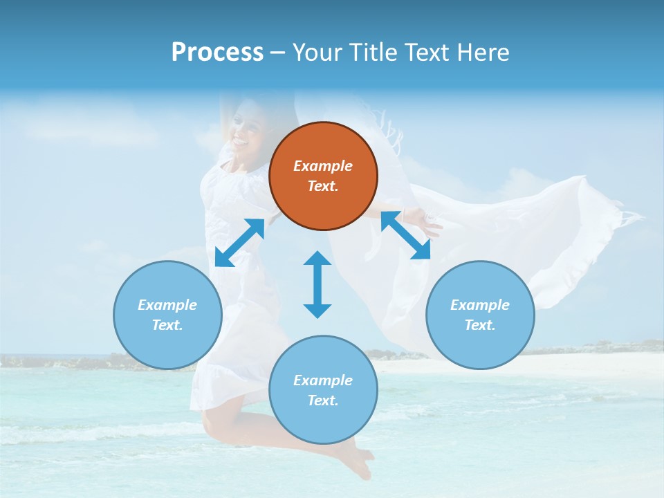 One Smile White PowerPoint Template
