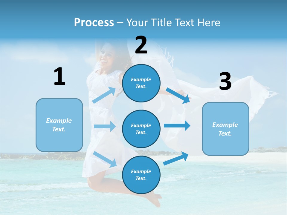 One Smile White PowerPoint Template