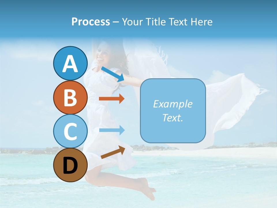 One Smile White PowerPoint Template
