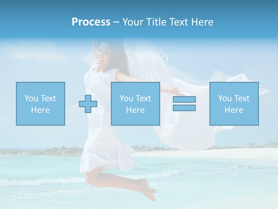 One Smile White PowerPoint Template