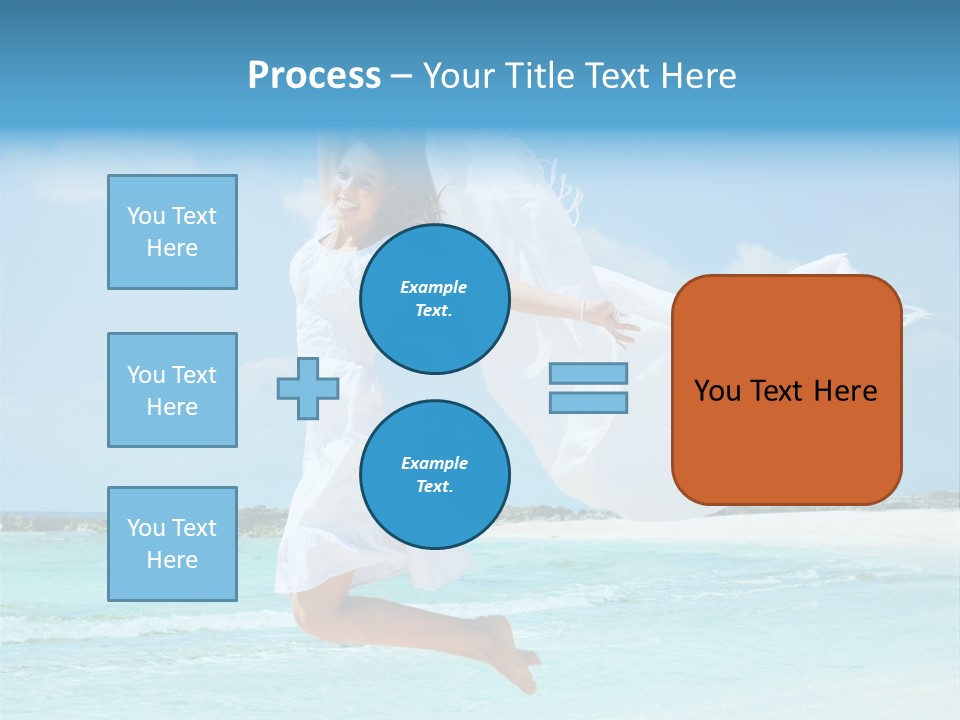 One Smile White PowerPoint Template