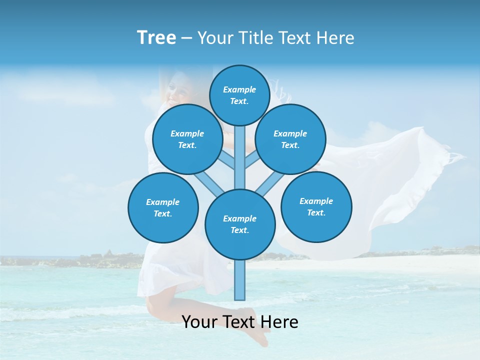 One Smile White PowerPoint Template