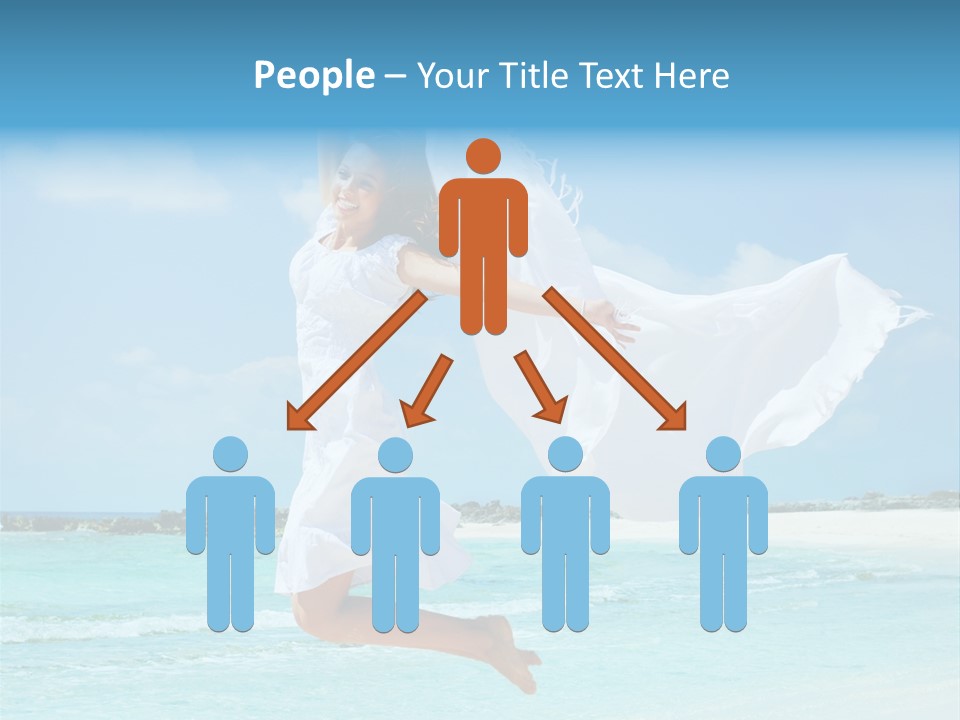 One Smile White PowerPoint Template