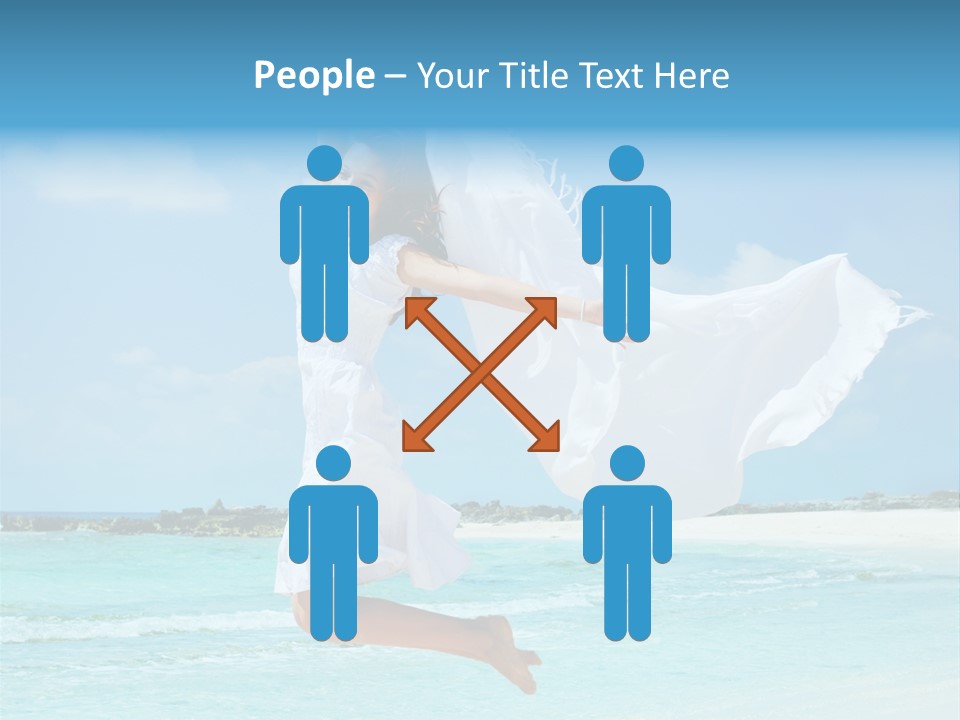 One Smile White PowerPoint Template