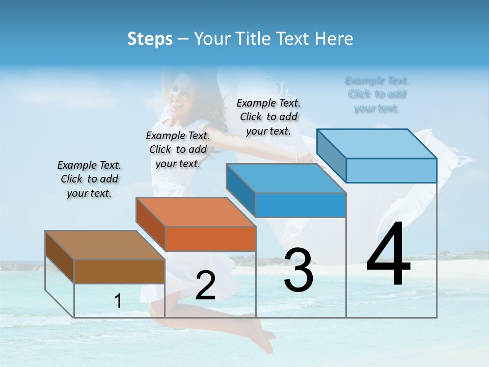 One Smile White PowerPoint Template
