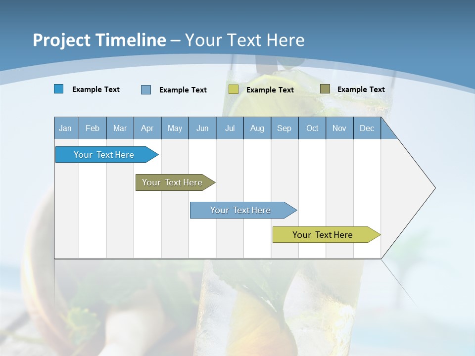 Ice Food Non PowerPoint Template