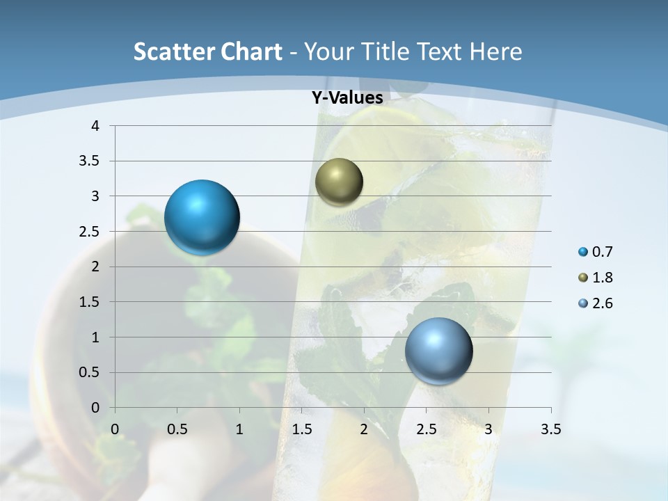 Ice Food Non PowerPoint Template
