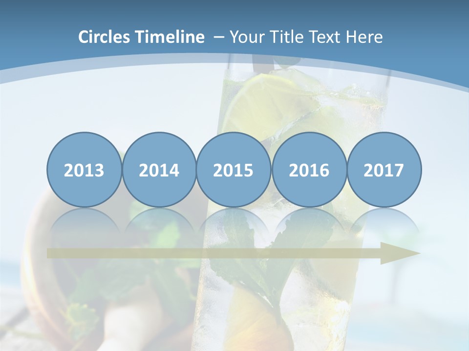 Ice Food Non PowerPoint Template