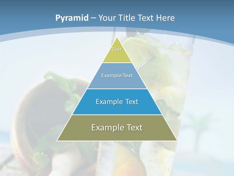 Ice Food Non PowerPoint Template