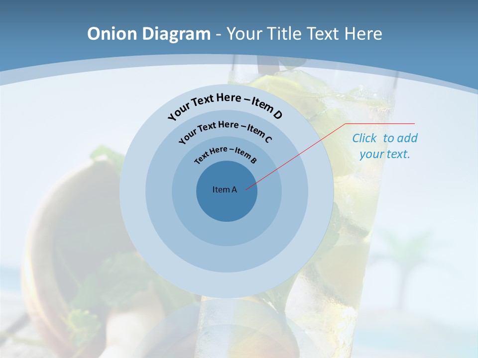 Ice Food Non PowerPoint Template