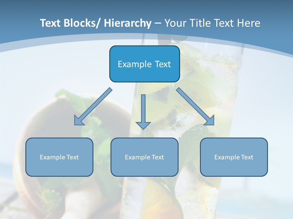Ice Food Non PowerPoint Template