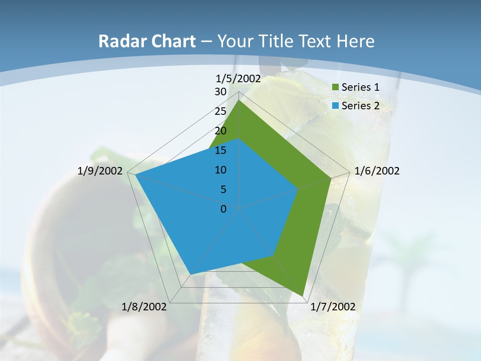 Ice Food Non PowerPoint Template
