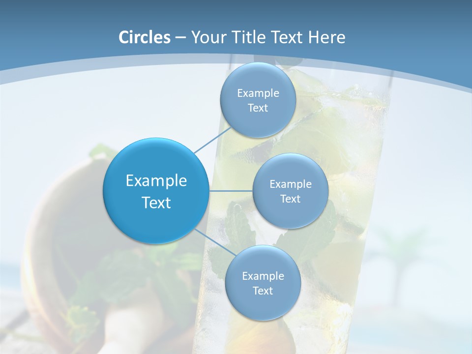 Ice Food Non PowerPoint Template