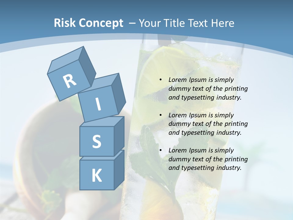 Ice Food Non PowerPoint Template