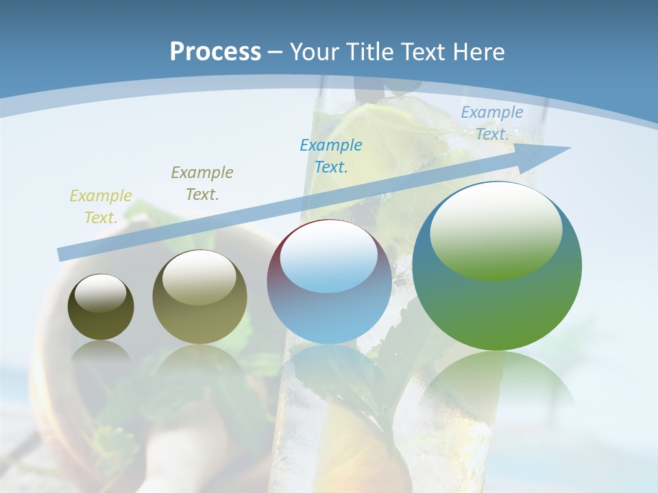 Ice Food Non PowerPoint Template