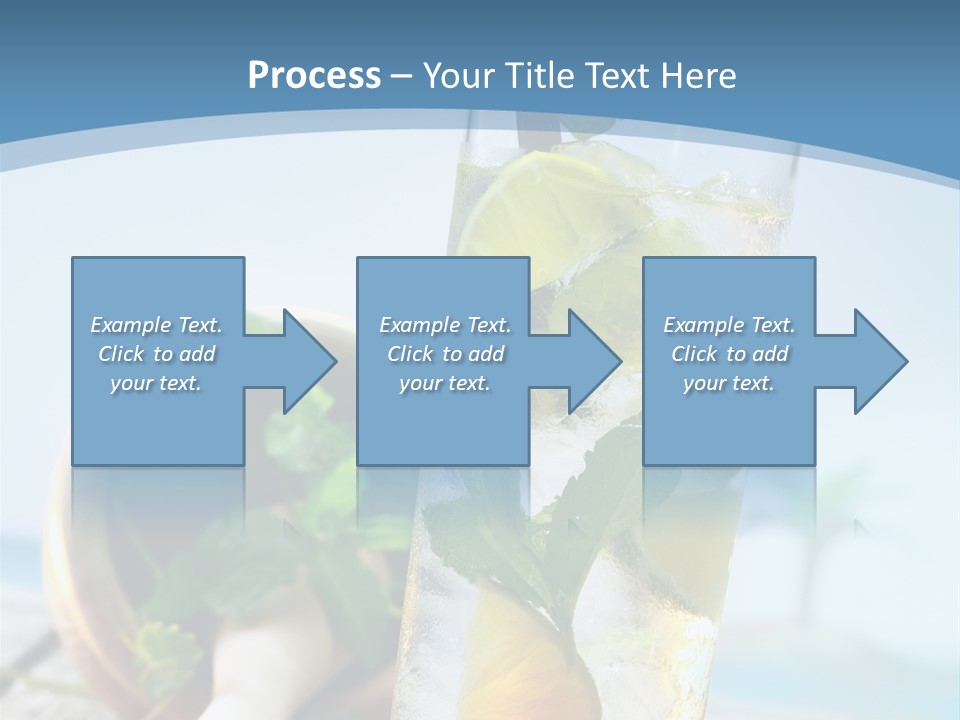 Ice Food Non PowerPoint Template