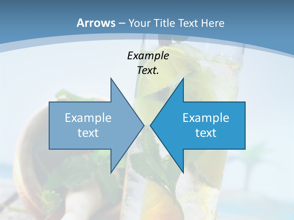 Ice Food Non PowerPoint Template