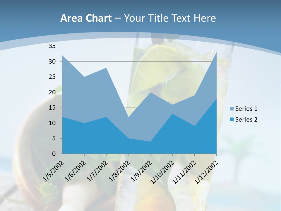 Ice Food Non PowerPoint Template