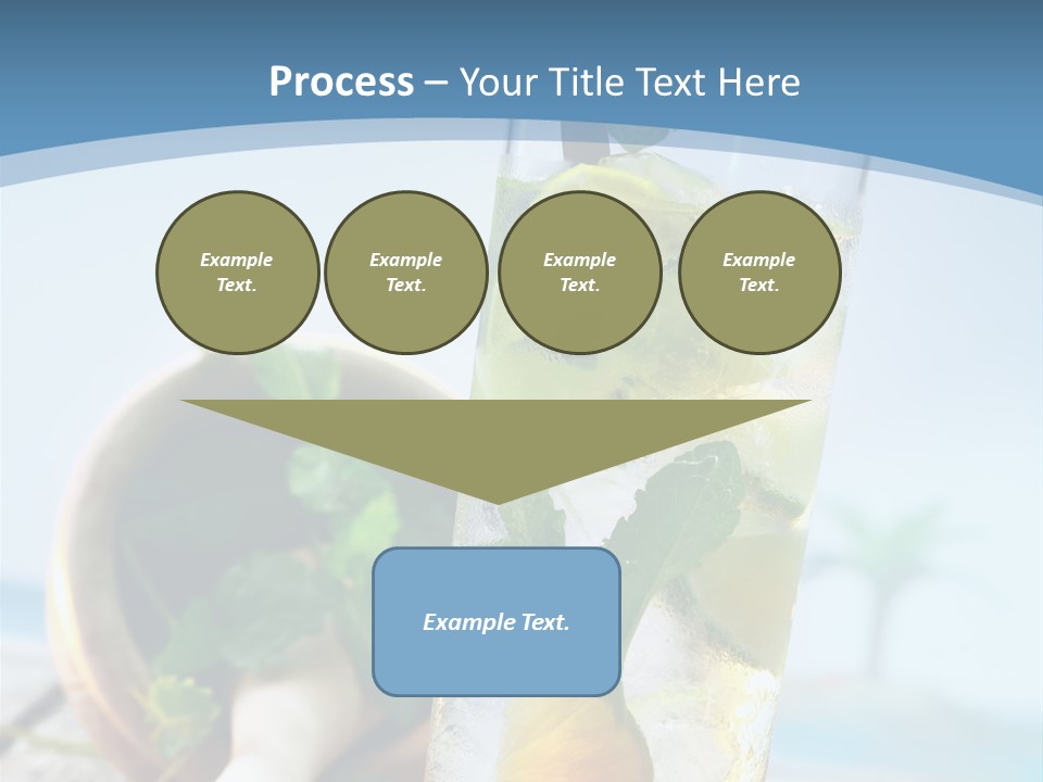 Ice Food Non PowerPoint Template