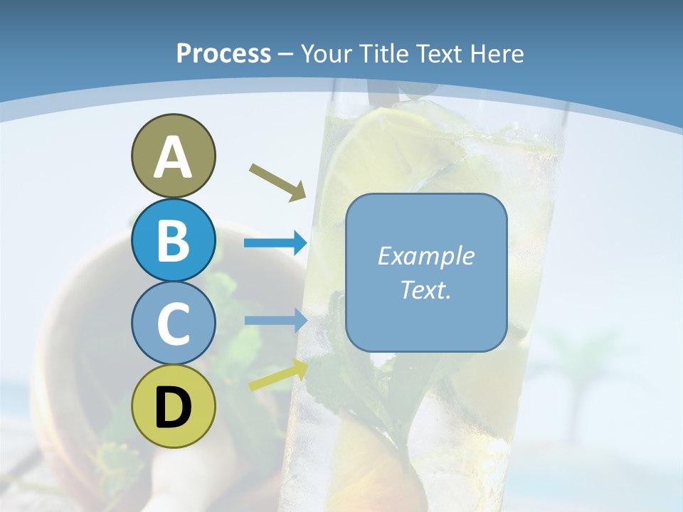 Ice Food Non PowerPoint Template